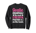 Funny Soccer Goalie Grandma Soccer Sweatshirt - Novelty Apparel for Adults