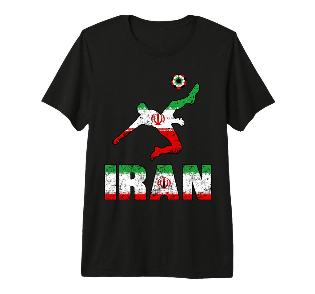 Iran Football Soccer Game Player Fan T-Shirt - Trendy Graphic Men Women