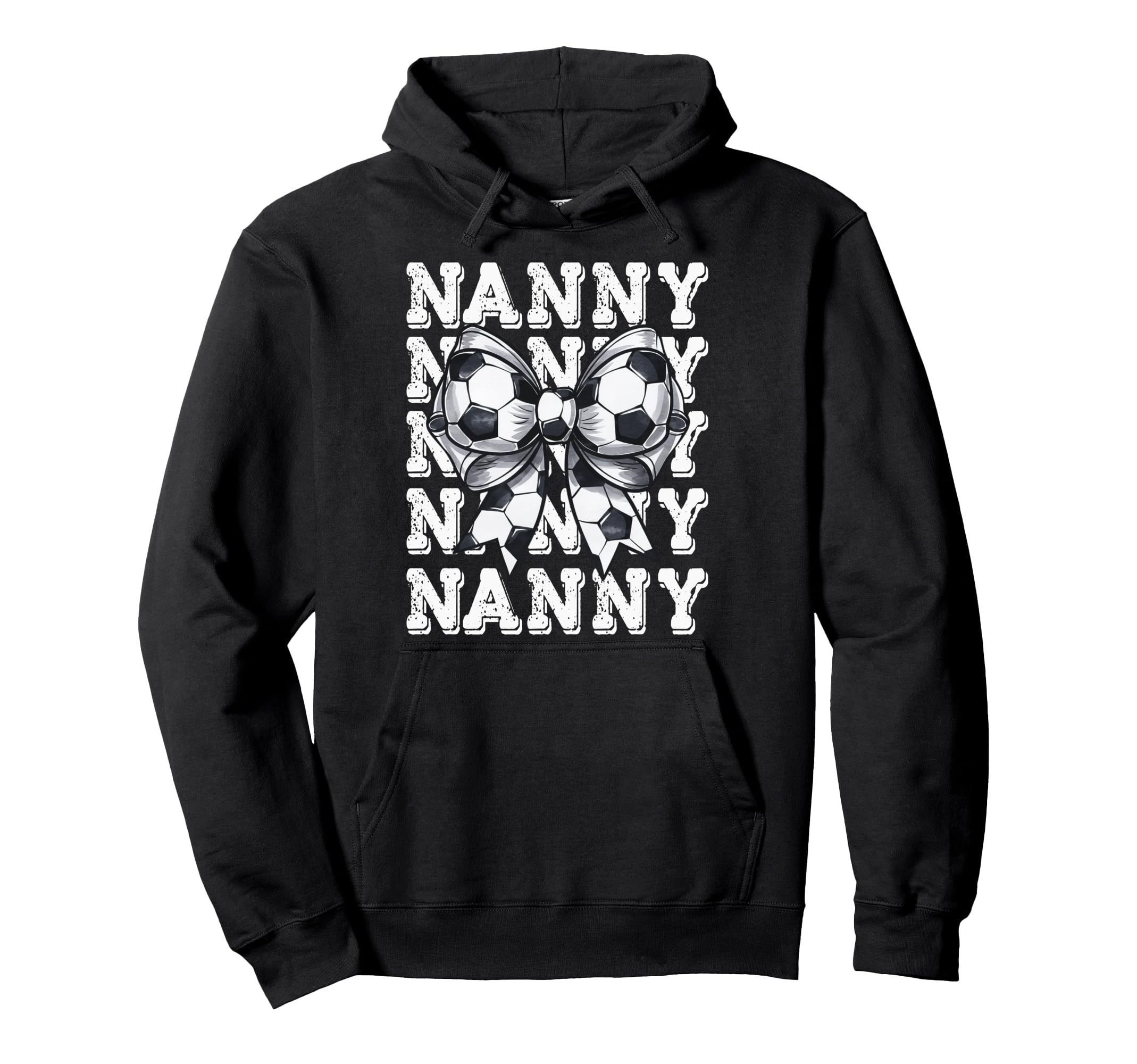 Coquette Soccer Nanny Matching Hoodie - Fun Novelty Design Men Women