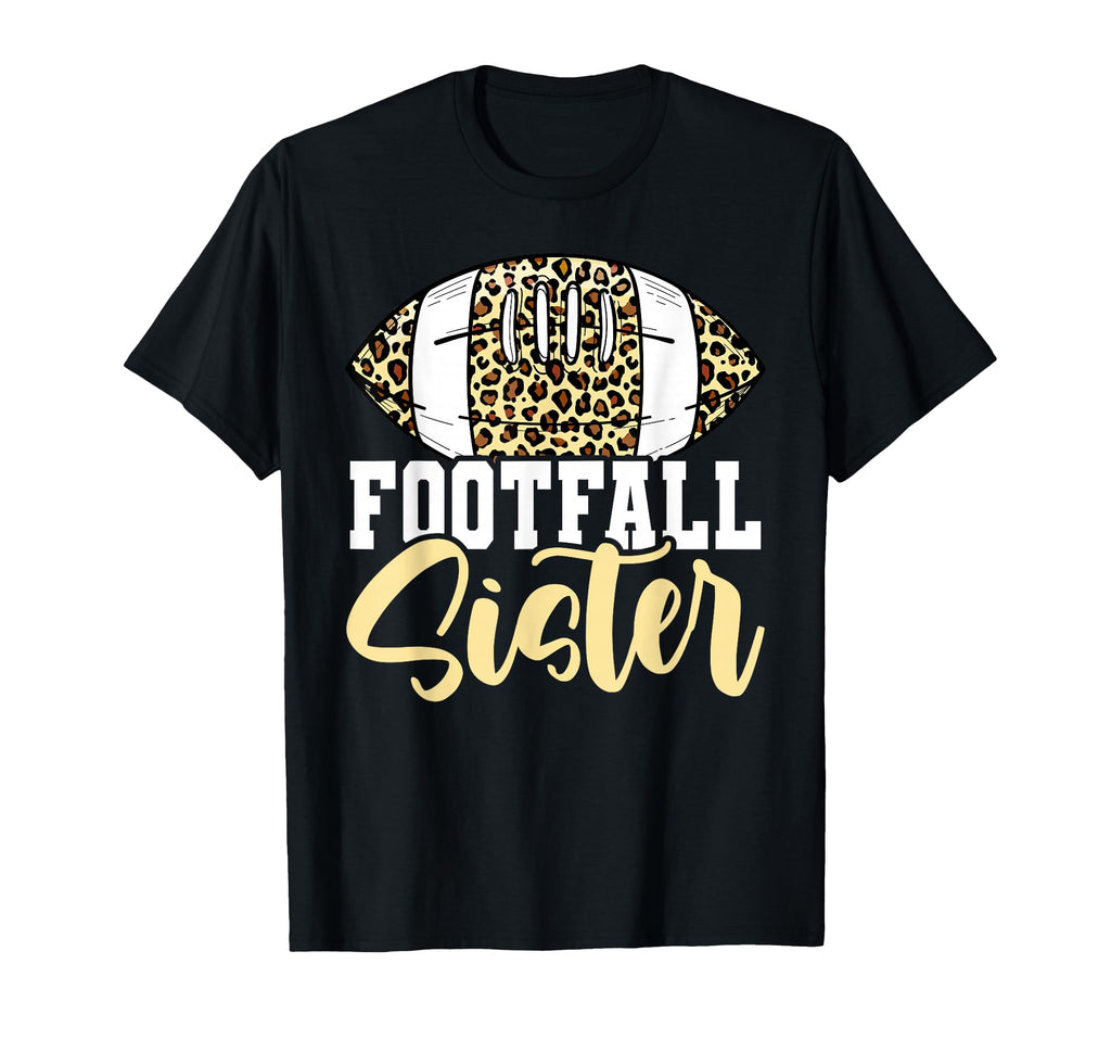 Football Sis Big Sister Soccer T-Shirt - Minimalist Print for Adults