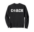 Soccer Coach Soccer Head Coach Sweatshirt - Minimalist Print for Adults