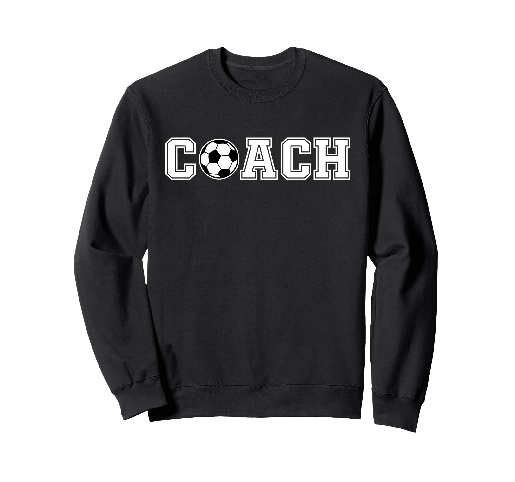 Soccer Coach Soccer Head Coach Sweatshirt - Minimalist Print for Adults