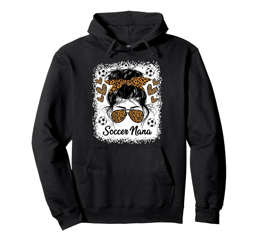 Soccer Nana Soccer Lovers Stylish Sports Hoodie - Trendy Graphic Unisex