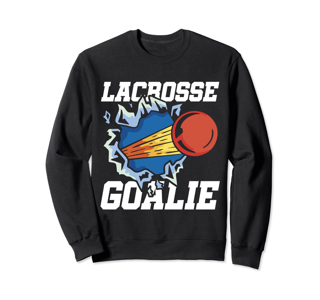 Lacrosse Goalie Sports Athlete Sweatshirt - Minimalist Print Unisex