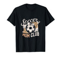 Soccer Mom Club Leopard Bow Mama Pride T-Shirt - Custom Art Print Men Women