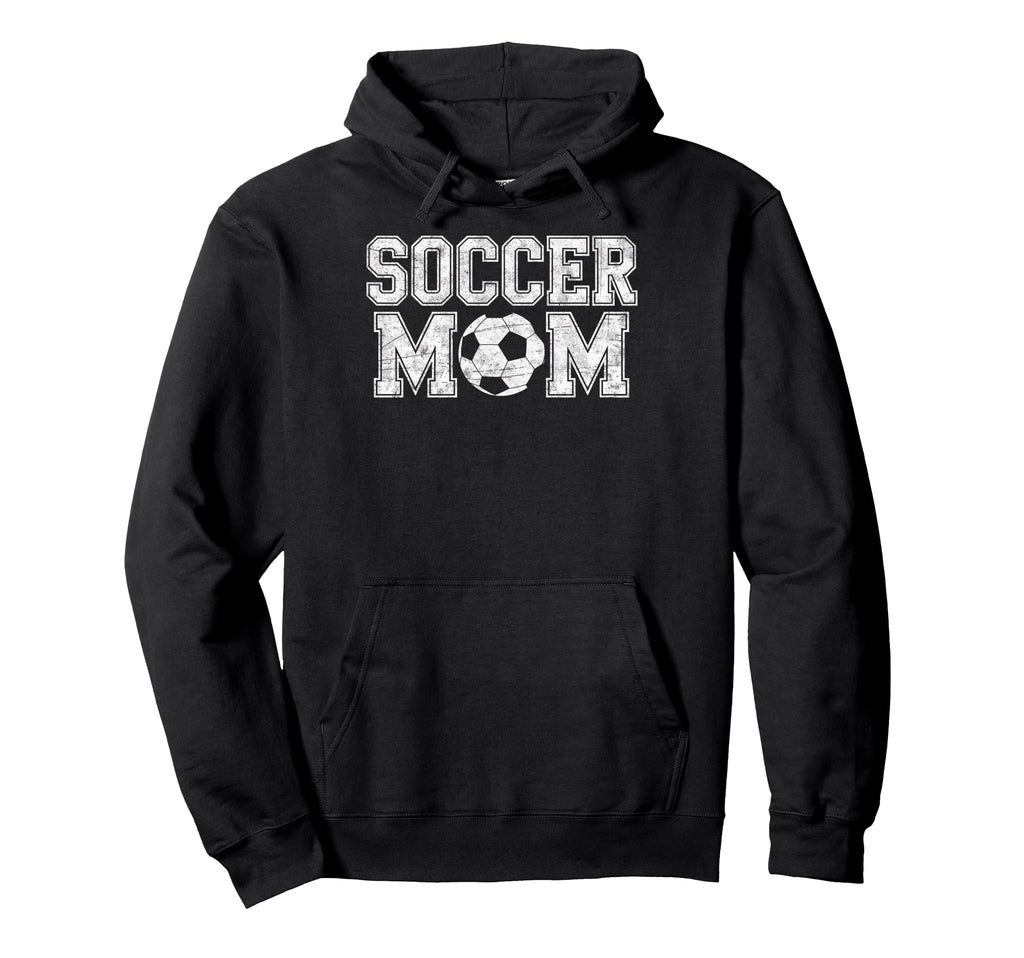 Soccer Mom Soccer Football Player Fan Mother Hoodie - Graphic Print Unisex