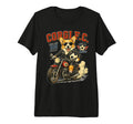 Pembroke Welsh Corgi Motorbike Love T-Shirt - Trendy Graphic Unisex