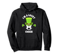 Soccer Coach Im Lucky Coach Hoodie - Casual Everyday Wear Men Women