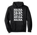 Coquette Soccer Nana Matching Family Hoodie - Fun Novelty Design Men Women