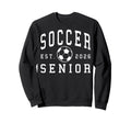 Soccer Senior Night Soccer Senior Sweatshirt - Custom Art Print Unisex