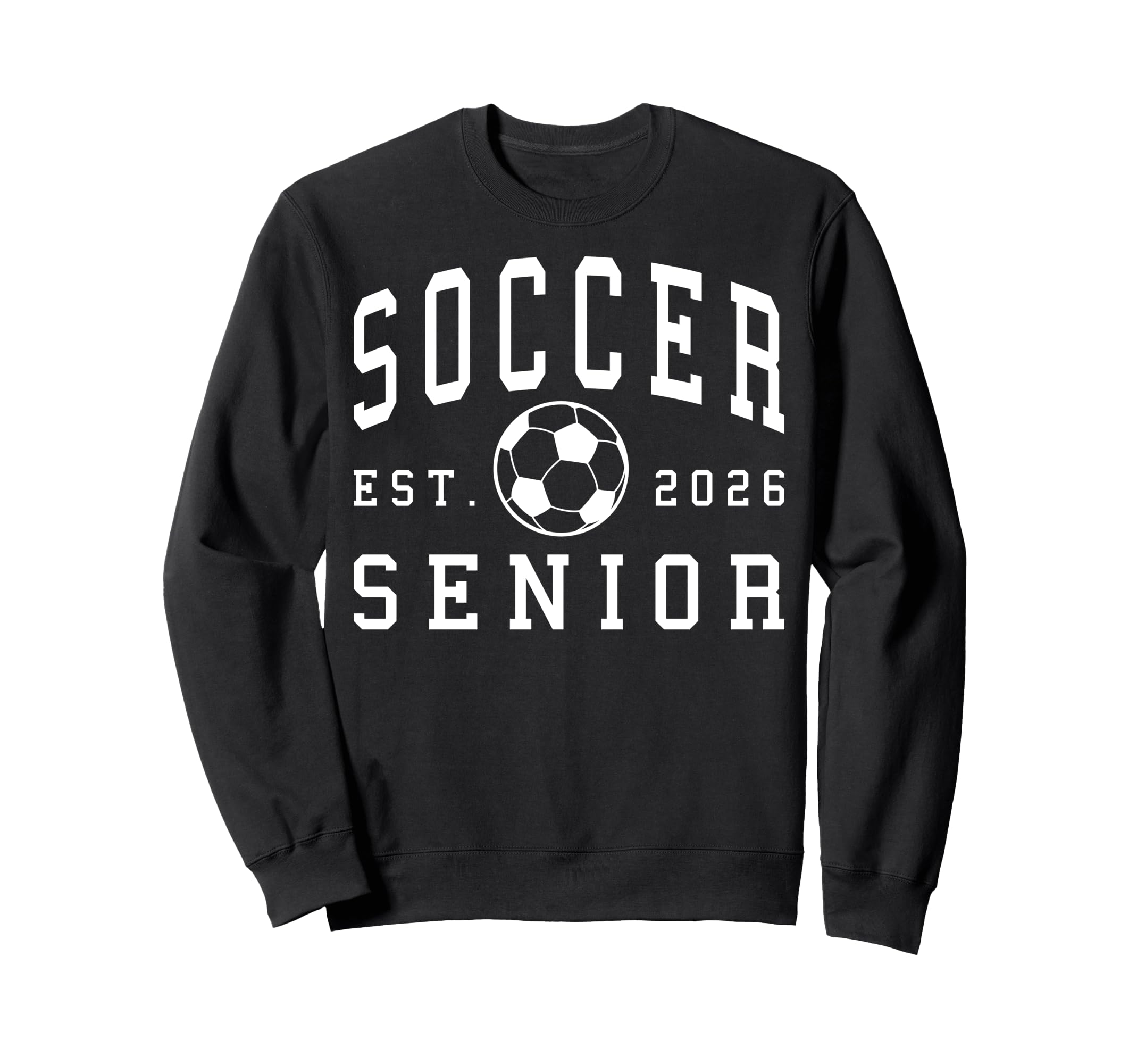 Soccer Senior Night Soccer Senior Sweatshirt - Custom Art Print Unisex