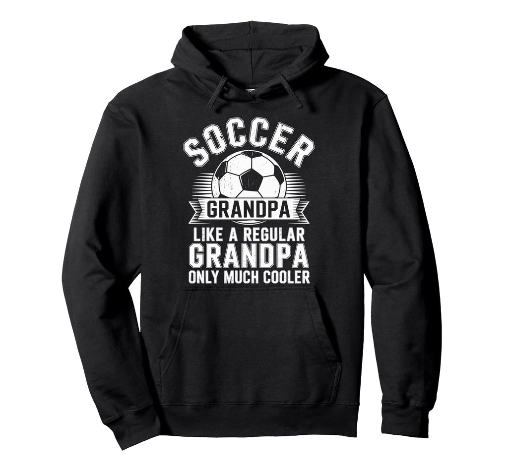 Soccer Player Grandpa Like Regular Hoodie - Custom Art Print Men Women