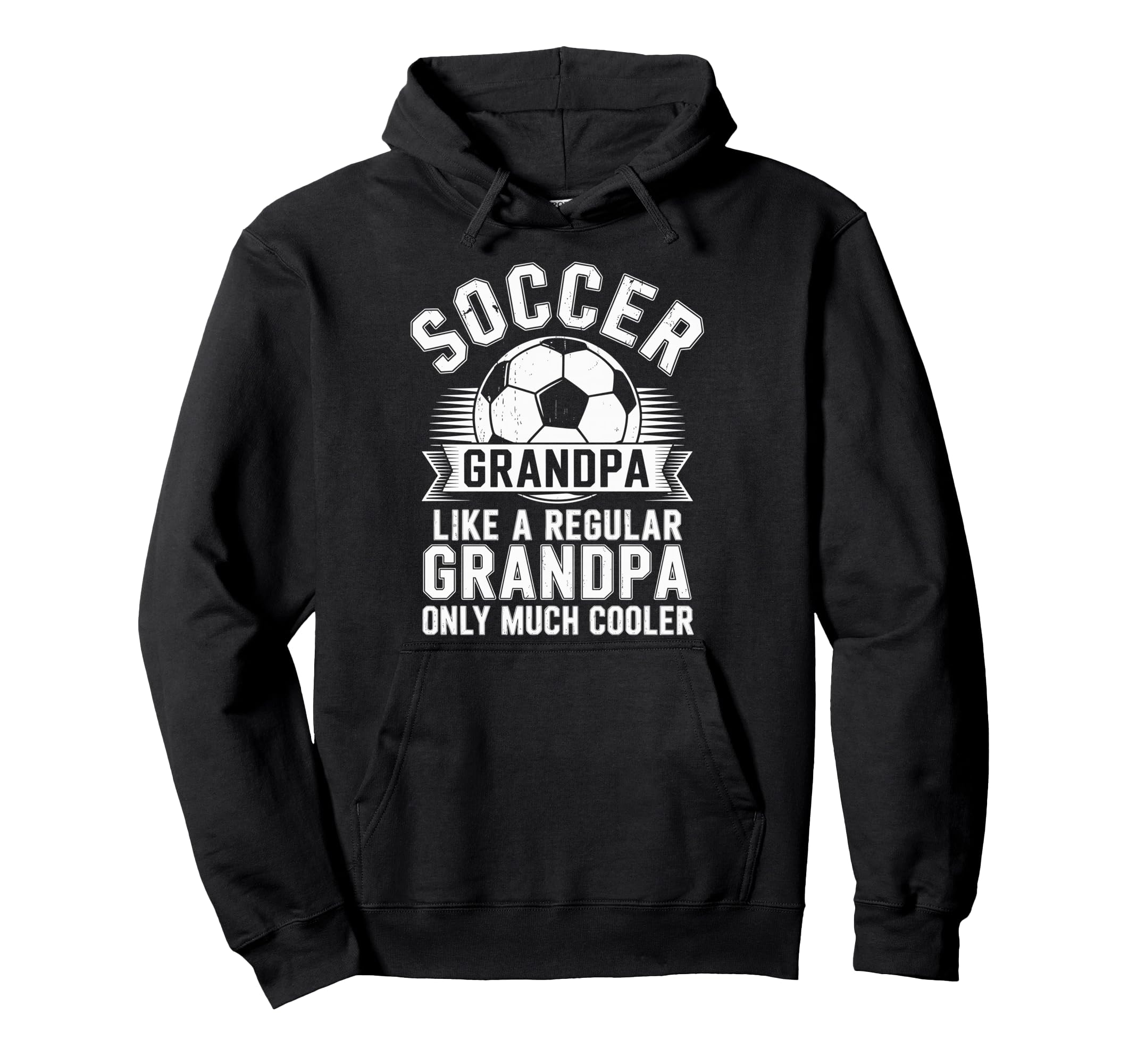 Soccer Player Grandpa Like Regular Hoodie - Custom Art Print Men Women