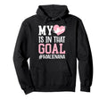 Proud Soccer Goalie Nana Soccer Keeper Hoodie - Minimalist Print Unisex