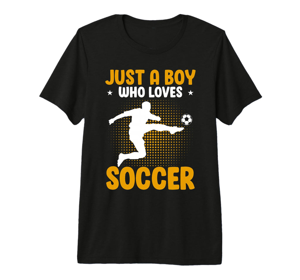 Just Who Loves Soccer Tri Blend T-Shirt - Trendy Graphic Men Women