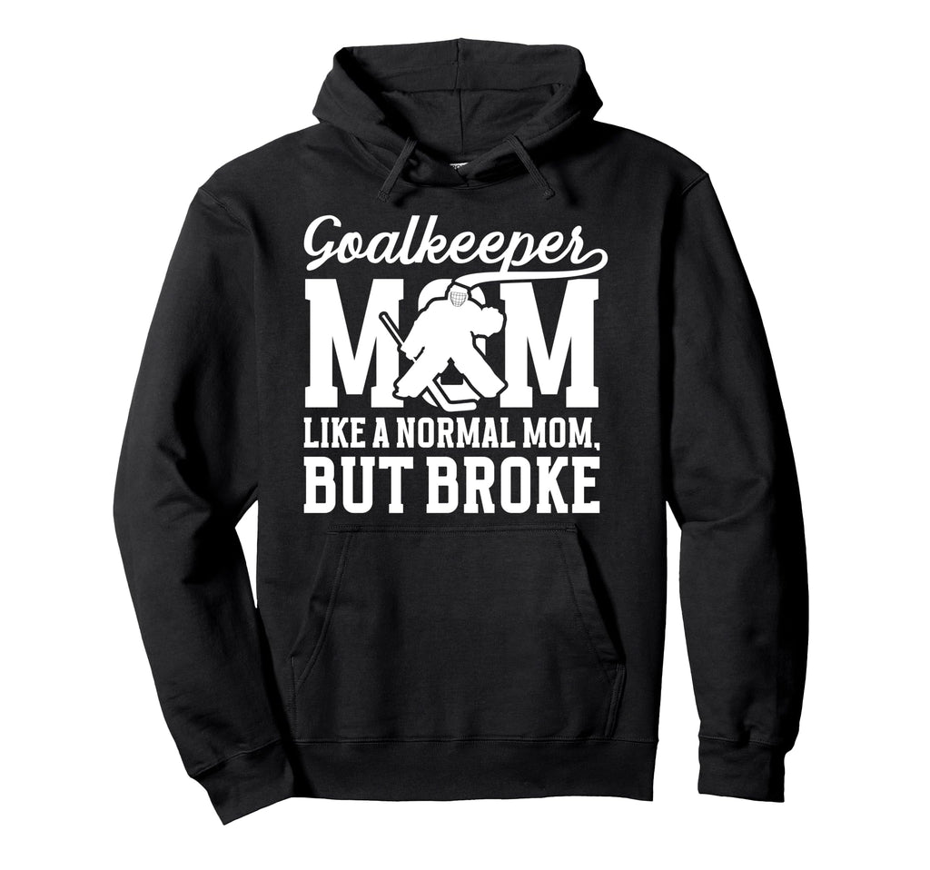 Hockey Goalkeeper Mom Definition Mom Hoodie - Trendy Graphic for Adults