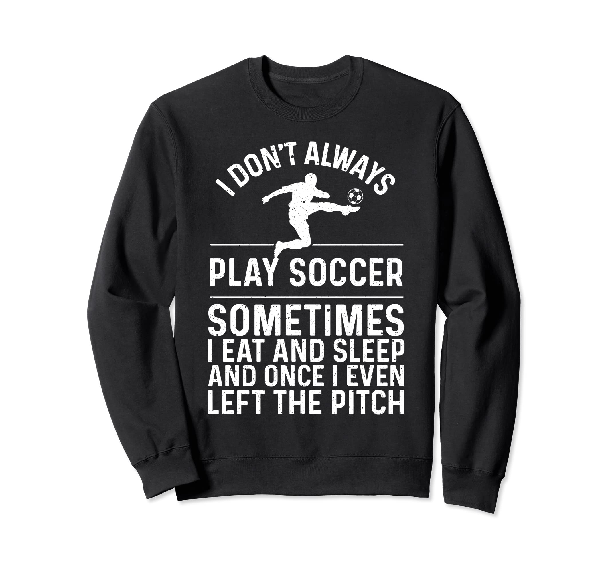 Soccer Art Soccer Player Football Sweatshirt - Trendy Graphic for Adults