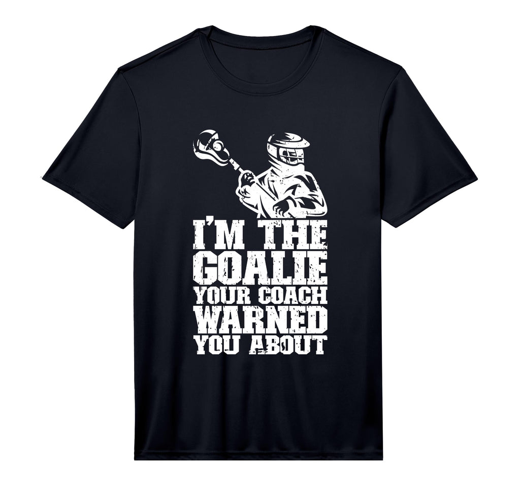 Lacrosse Goalie Lax Goalkeeper Funny T-Shirt - Streetwear Style Men Women