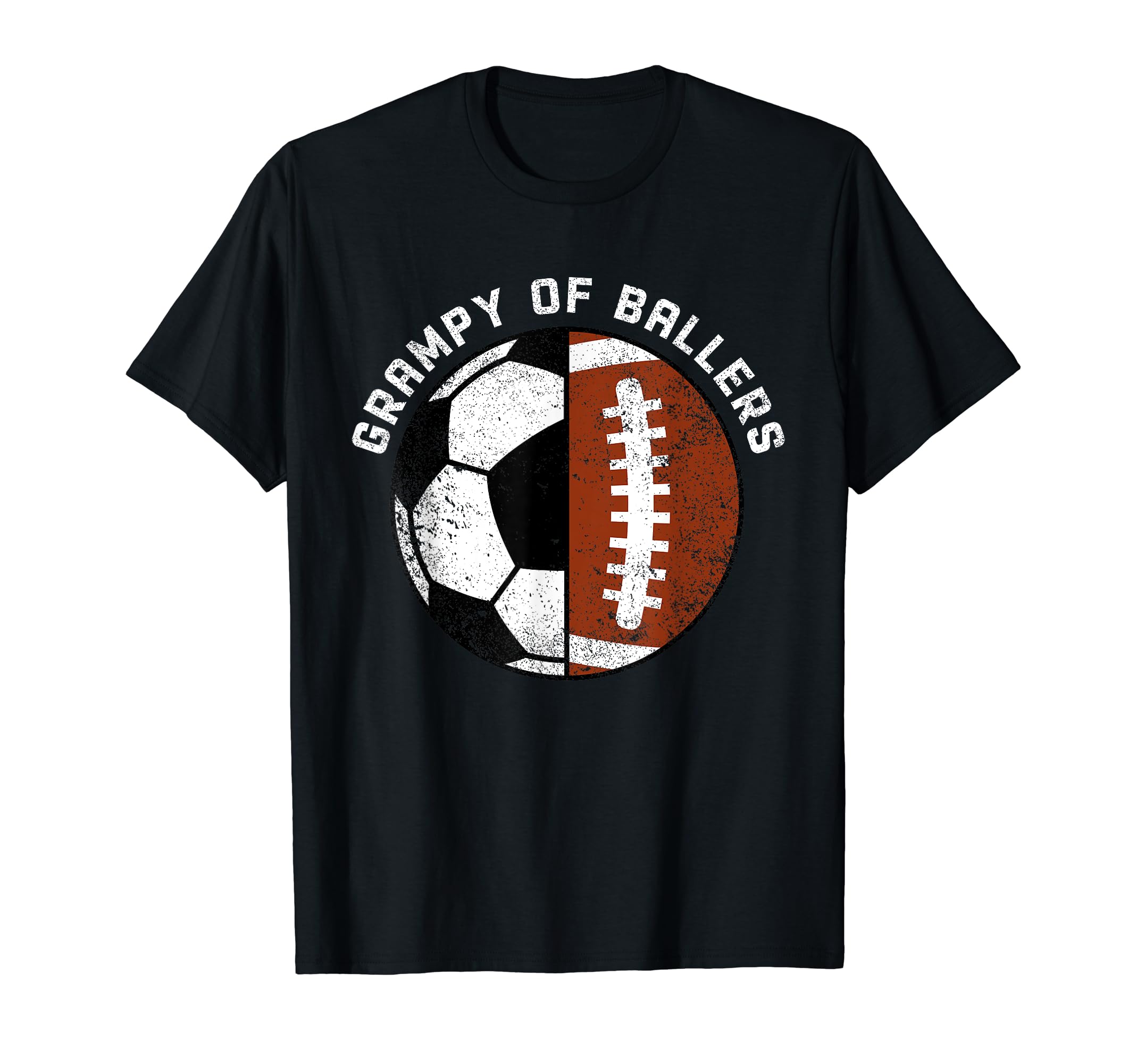 Grampy Ballers Funny Soccer Football T-Shirt - Aesthetic Graphic Men Women