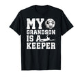 Proud Soccer Keeper Pops Soccer Goalie T-Shirt - Graphic Print for Adults