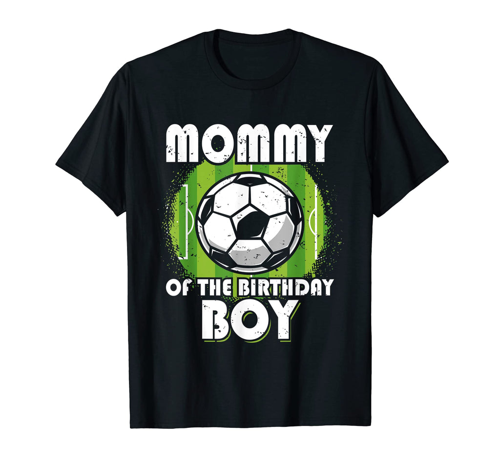 Mommy Birthday Soccer Mom T-Shirt - Graphic Print Unisex