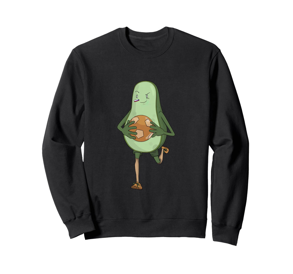Funny Avocado Goalkeeper Sweatshirt - Casual Everyday Wear for Adults