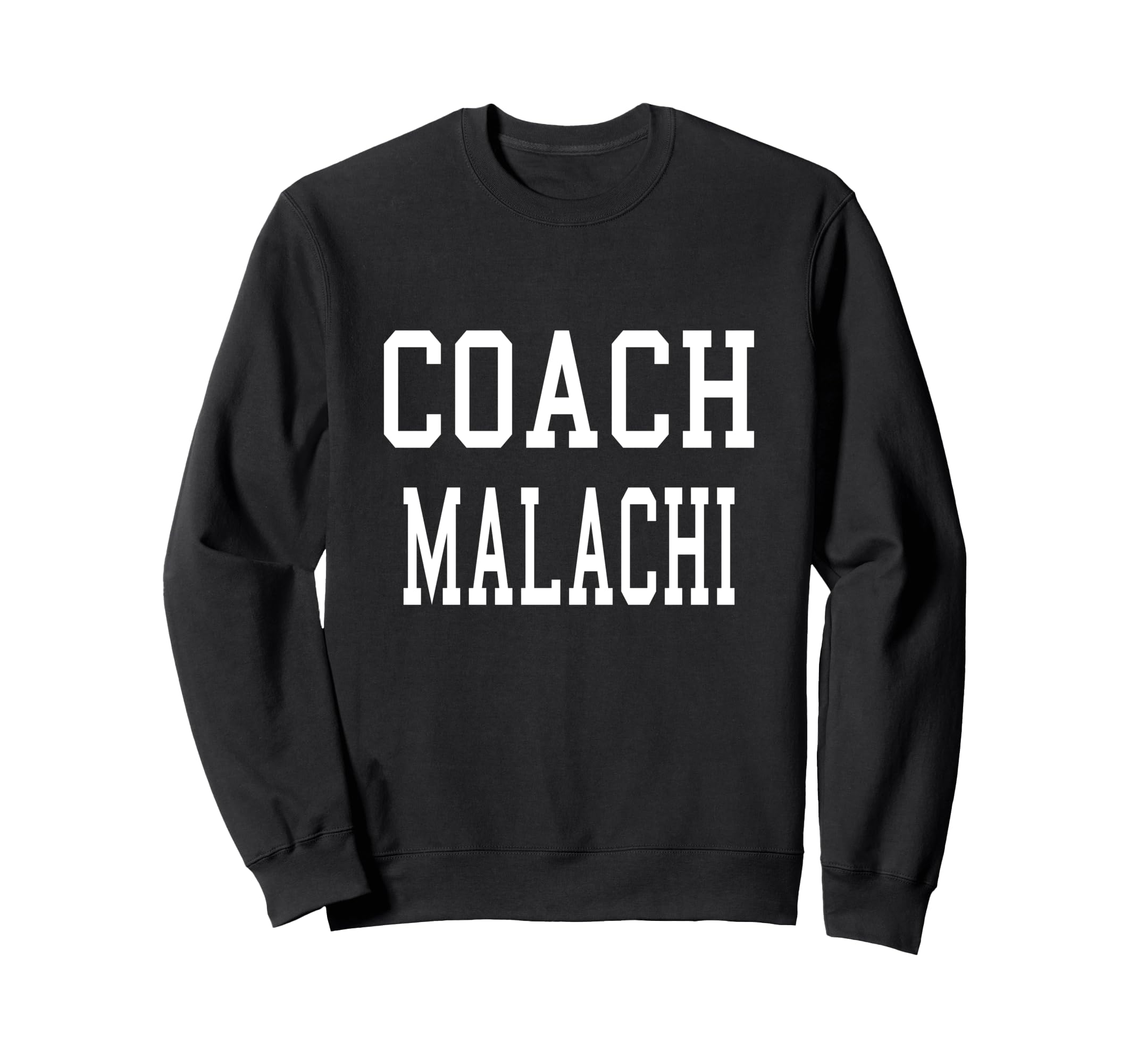 Coach Malachi Custom Football Sweatshirt - Casual Everyday Wear for Adults