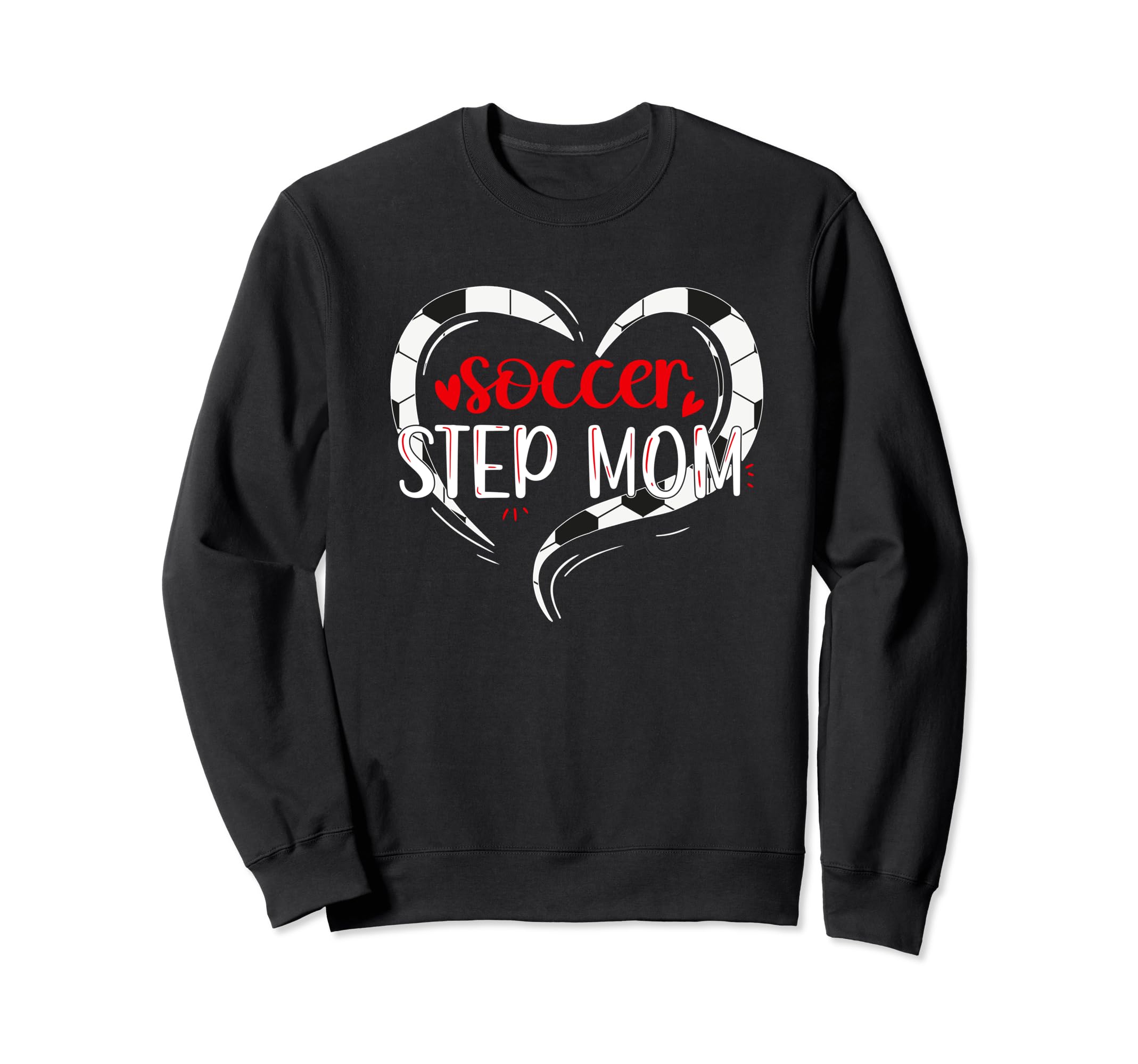 Soccer Step Mom Soccer Player Sweatshirt - Aesthetic Graphic Men Women