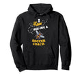 I Love Bee Ing Soccer Coach Honey Bee Job Hoodie - Graphic Print Unisex