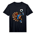 Bicycle Kick Turkey Thanksgiving T-Shirt - Streetwear Style Men Women