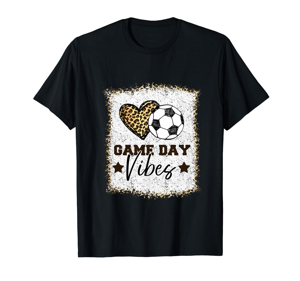 Soccer Soccer Game Day Vibes Soccer T-Shirt - Casual Everyday Wear Unisex