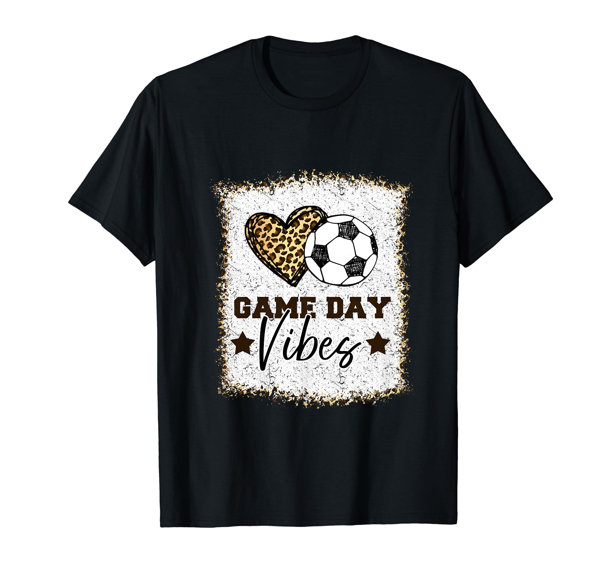 Soccer Soccer Game Day Vibes Soccer T-Shirt - Casual Everyday Wear Unisex