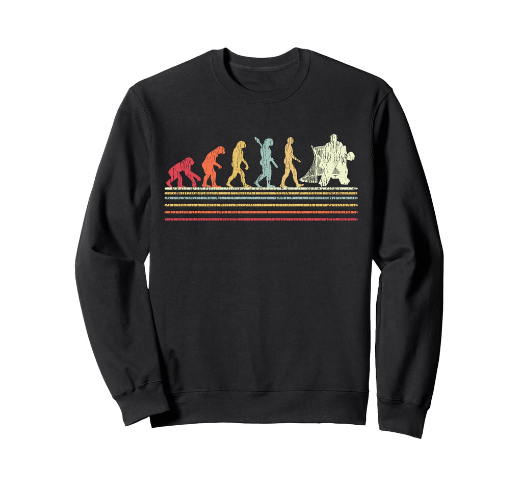 Ice Hockey Goalie Goalkeeper Evolution Sweatshirt - Novelty Apparel Unisex