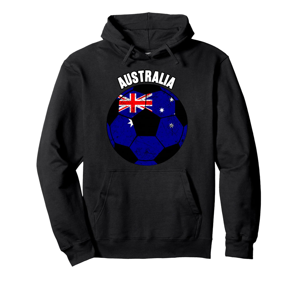 Australia Soccer Game Player Hoodie - Fun Novelty Design Men Women