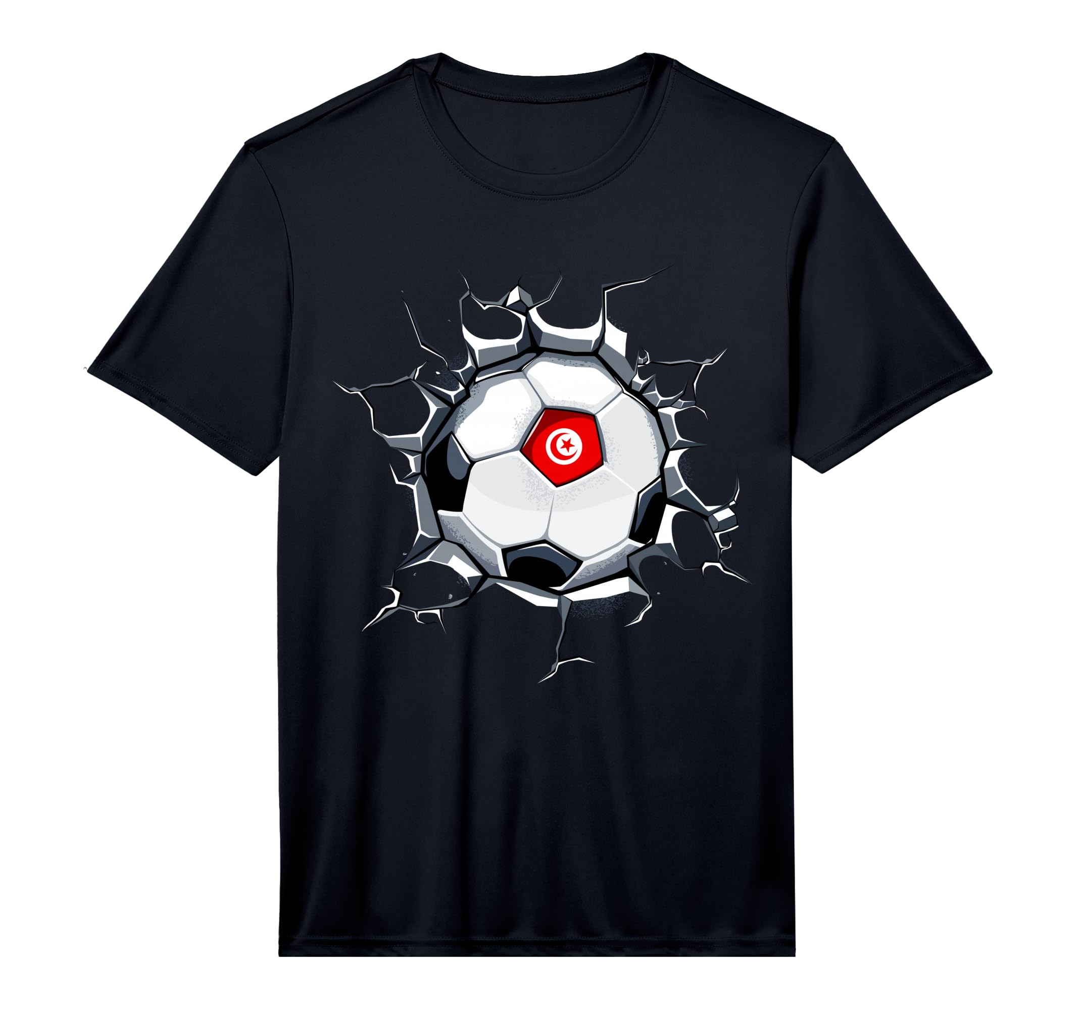 Tunisia Soccer Fans Jersey Tunisian T-Shirt - Aesthetic Graphic for Adults