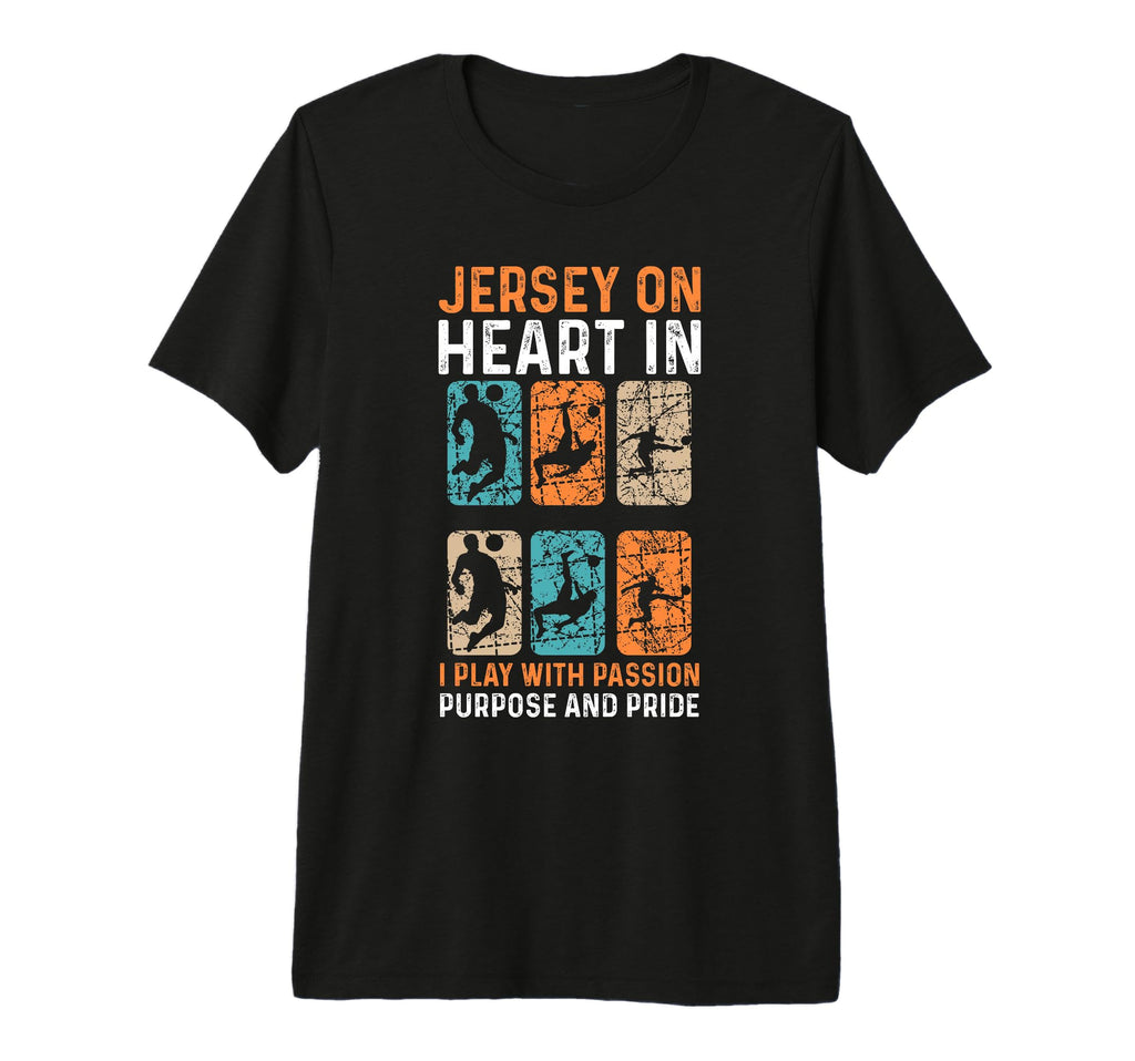 Soccer Player Tri Blend T-Shirt - Novelty Apparel for Adults