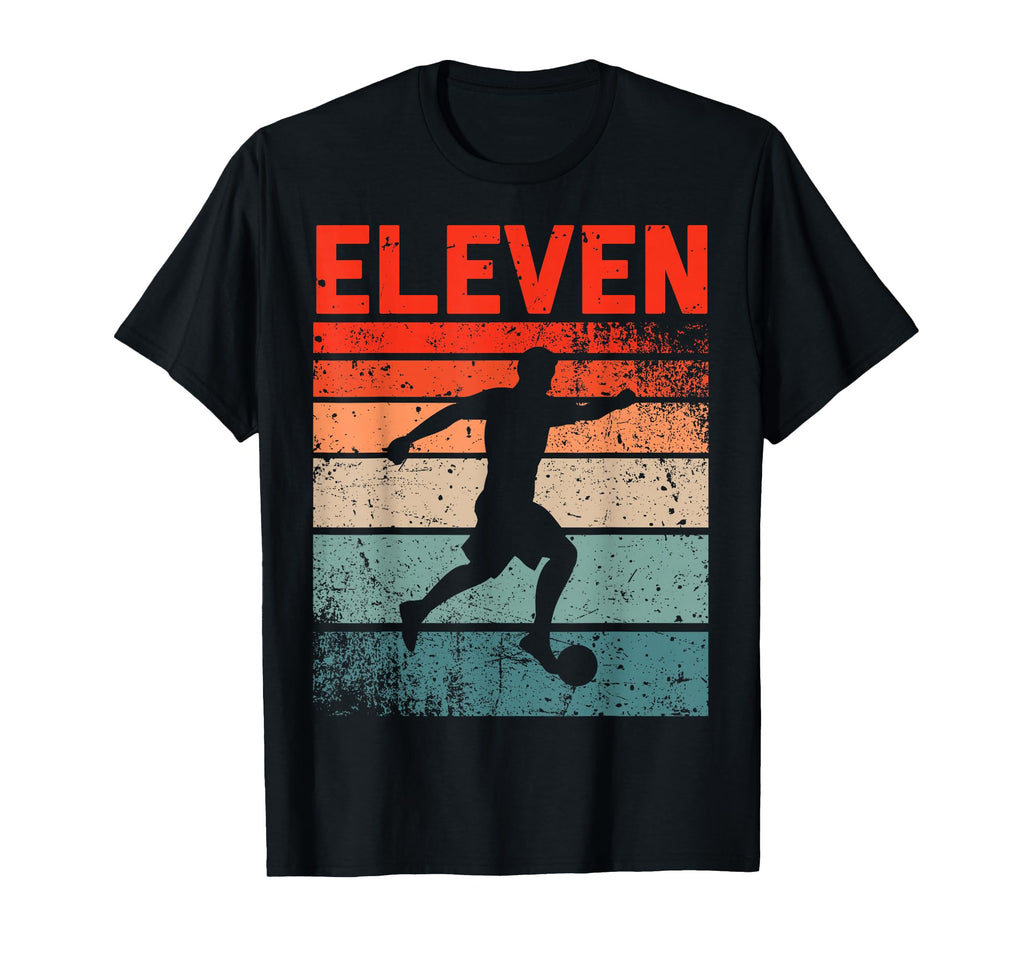 11Th Birthday Soccer 11 Years Old T-Shirt - Aesthetic Graphic Men Women