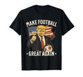 Make Great Again Funny Fans Soccer T-Shirt - Minimalist Print Men Women