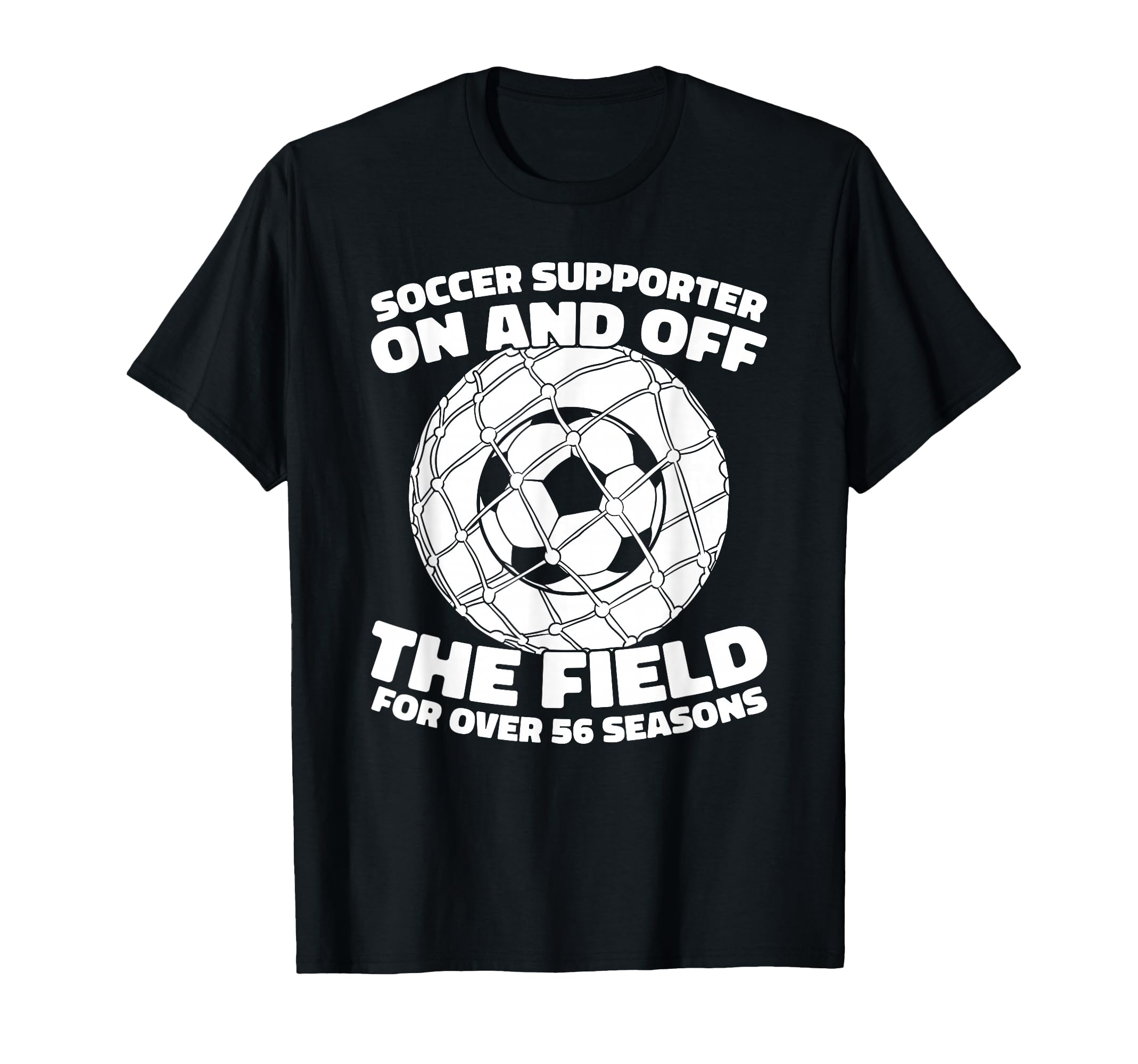 56 Years Old Sports Team Player T-Shirt - Casual Everyday Wear Men Women