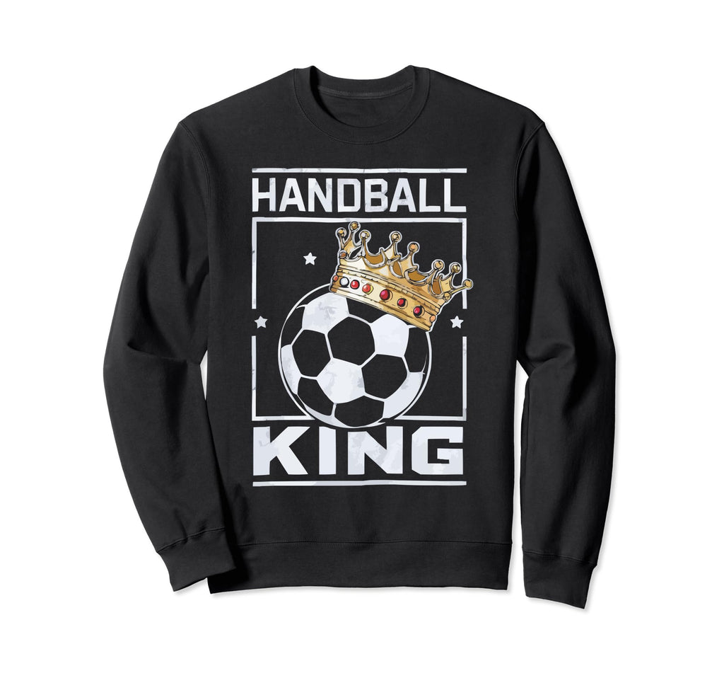 I Love Handball Player Sports Sweatshirt - Fun Novelty Design Men Women