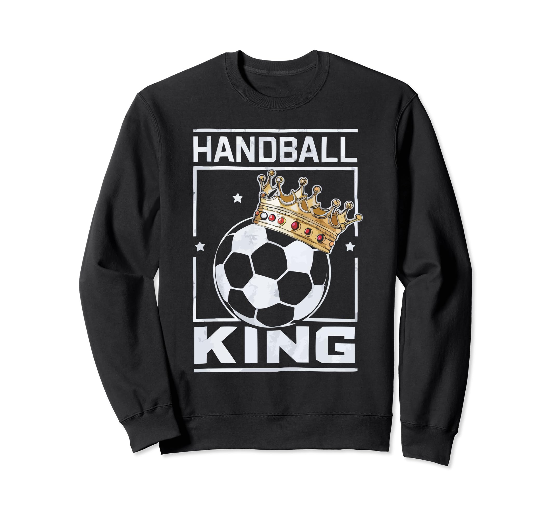 I Love Handball Player Sports Sweatshirt - Fun Novelty Design Men Women