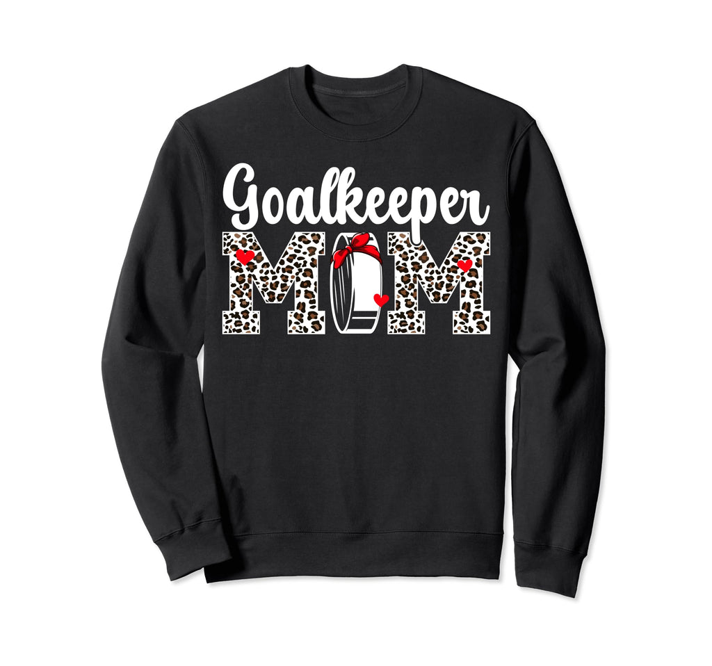 Hockey Goalkeeper Mom Hockey Keeper Sweatshirt - Graphic Print for Adults