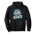 Be Goals Soccer Player Soccer Hoodie - Casual Everyday Wear Unisex
