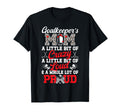 Hockey Goalkeeper Mom Crazy Loud Ice T-Shirt - Novelty Apparel for Adults