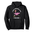Kawaii Flamingo I Just Freaking Love Hoodie - Aesthetic Graphic Men Women