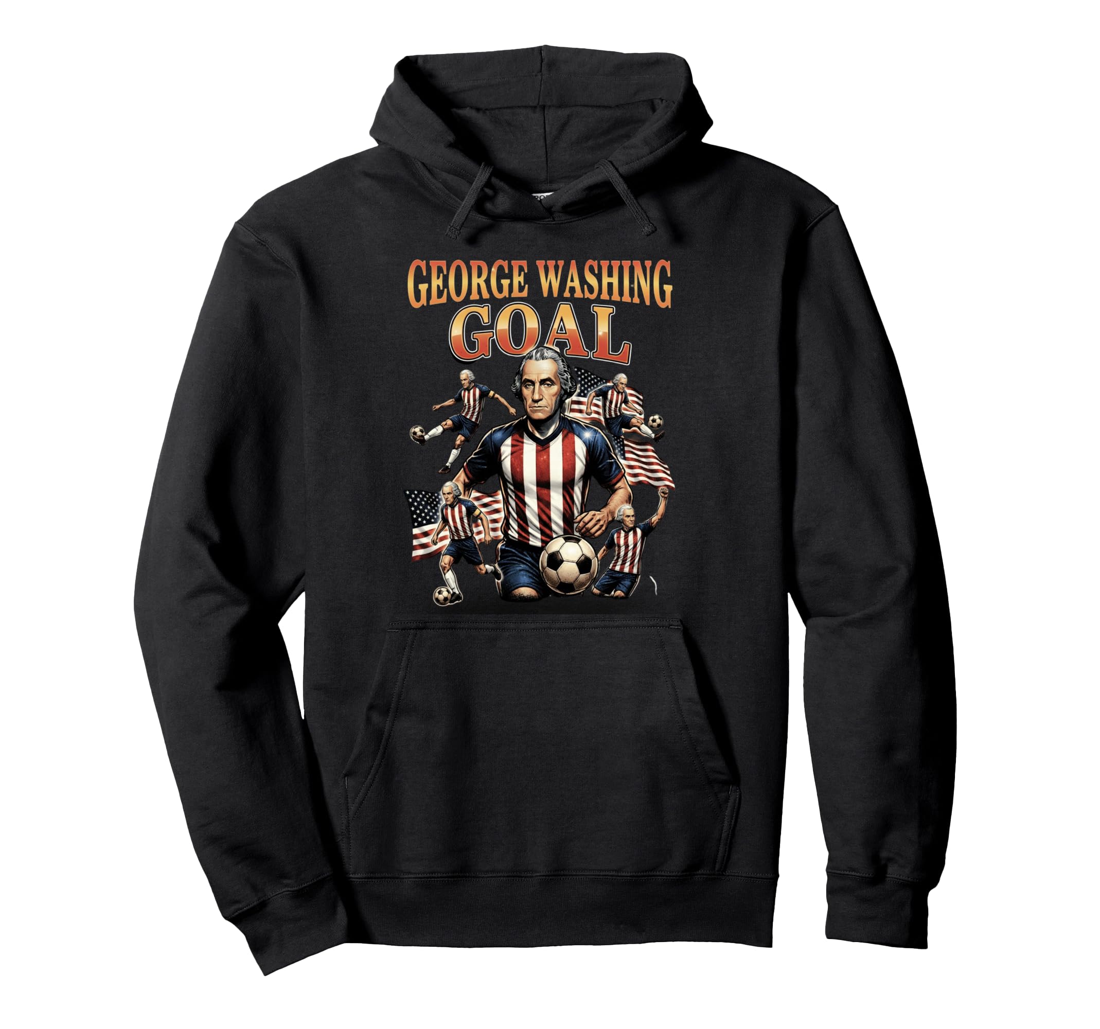 George Washing Goal Funny George Hoodie - Custom Art Print Unisex