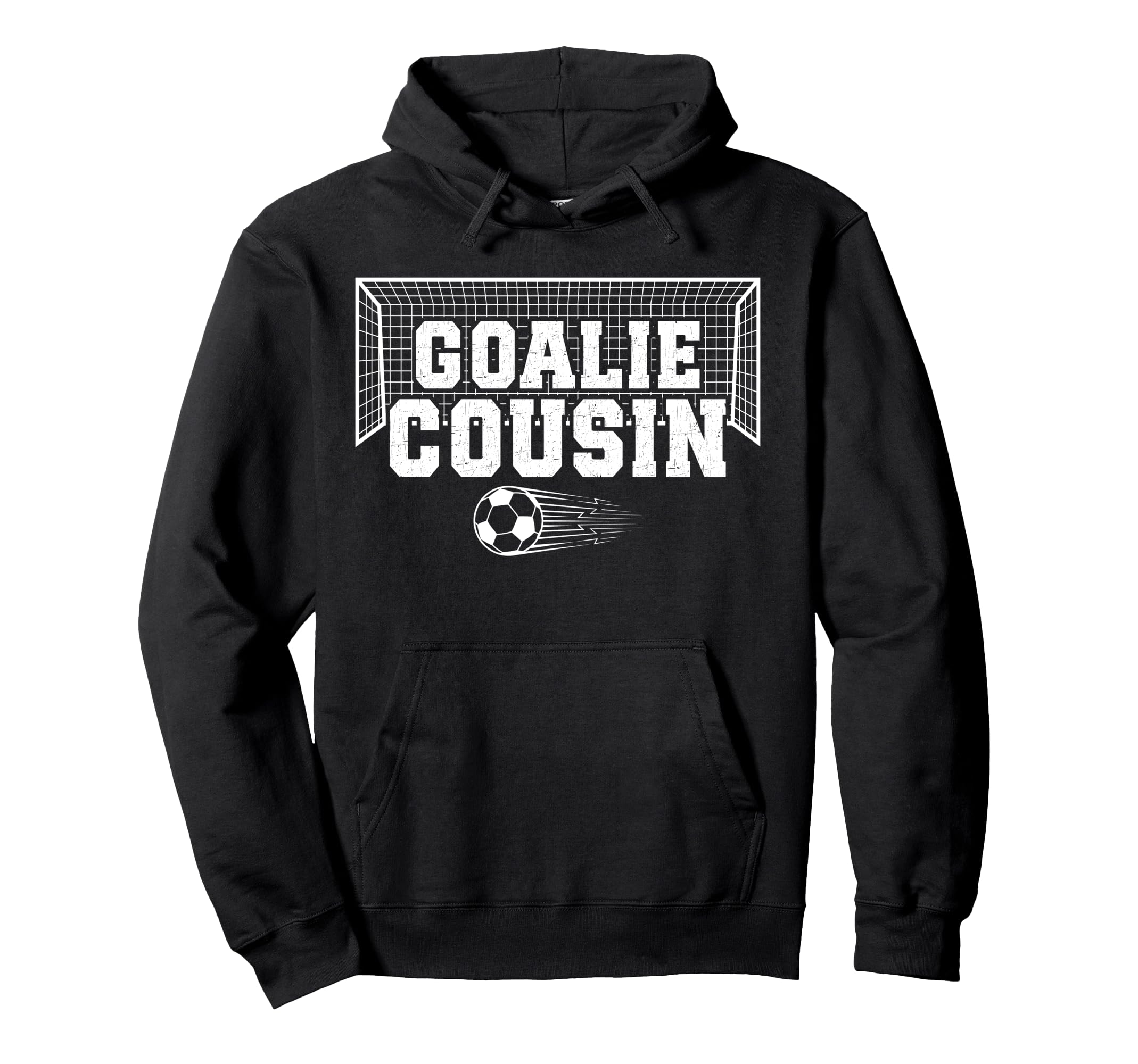 Soccer Goalie Cousin Soccer Keeper Hoodie - Trendy Graphic for Adults