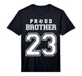 Number 23 Custom Proud Soccer Futbol T-Shirt - Novelty Apparel Unisex