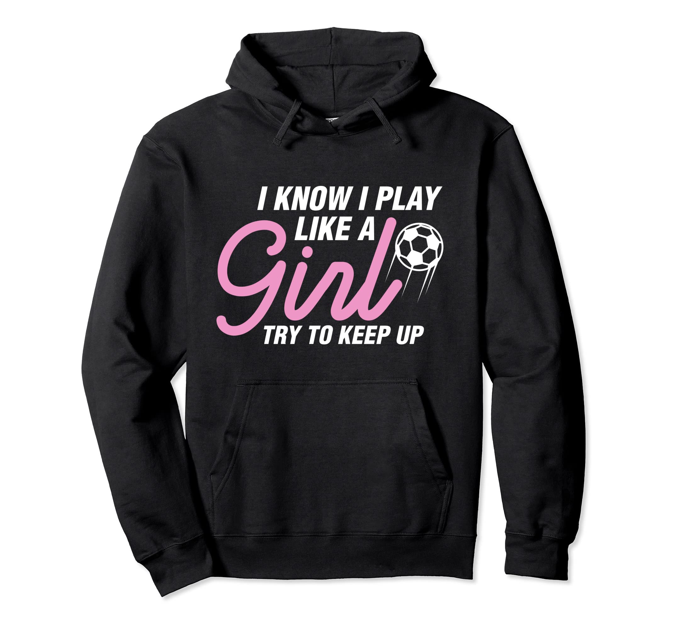 I Play Like Soccer Coach Trainer Training Hoodie - Unique Graphic Unisex