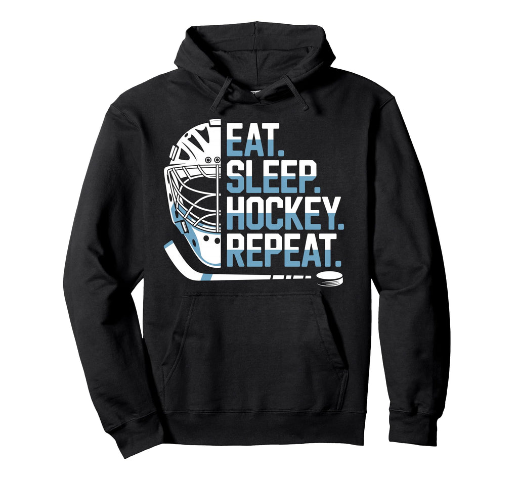 Funny Ice Hockey Ice Hockey Player Hoodie - Casual Everyday Wear for Adults